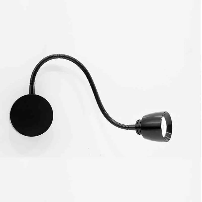 5w Led Hoses Wall Lamp Flexible Home Hotel Bedside Reading 5w Led Hoses Wall Lamp Flexible Home Hotel Bedside Reading Light Modern Fashion Book Lights Aluminum Bulbs Ac 110v 220v