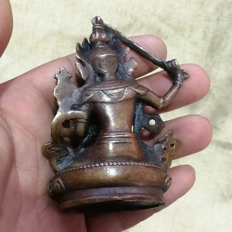 Для меча мудрости Manjushri Bodhisattva буддийский меч медная статуя Святого Павла мира