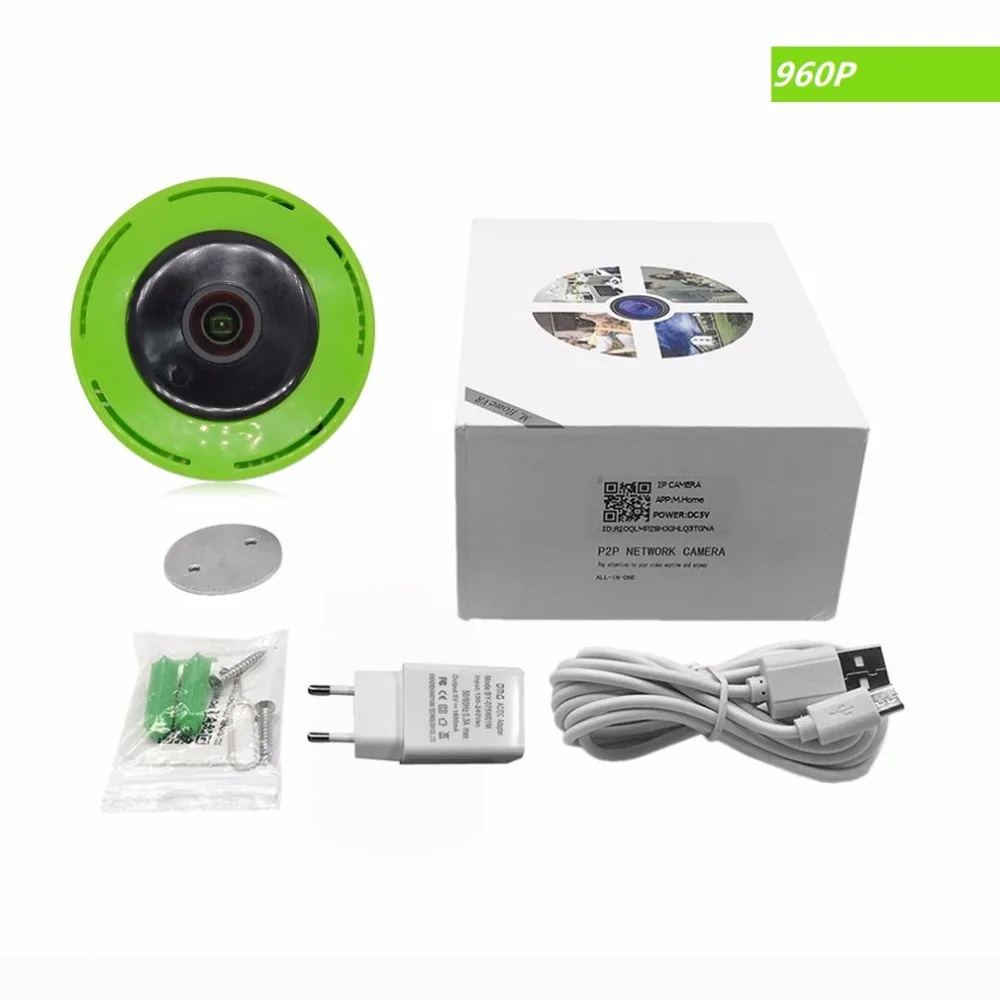 

Professional HD 960P Wireless IP Camera Invisible WIFI Panoramic Camera P2P Baby Network Monitoring 360 Degree Wide-angle