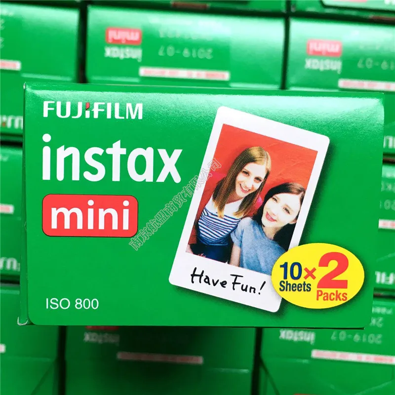 Fuji Fujifilm 20-60 листов instax минипленки с белыми краями для мгновенных mini7s, mini8, mini25, mini50, mini70, mini90