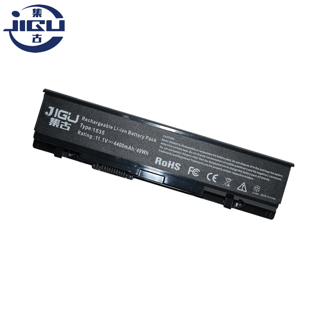 JIGU 6 ячеек 4400mah Сменный аккумулятор для ноутбука Dell Studio 1535 stuo1537 PP33L 312 0702 KM958 MT264|battery