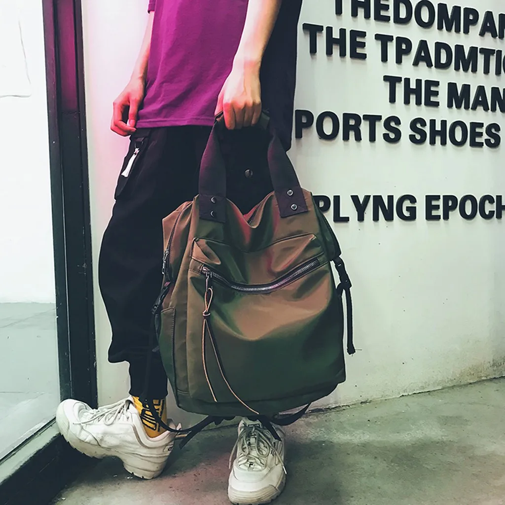 

Handbag Female Casual Women Girls Solid Waterproof Handbag Shoulder School Satchel Shoulder Bag 50