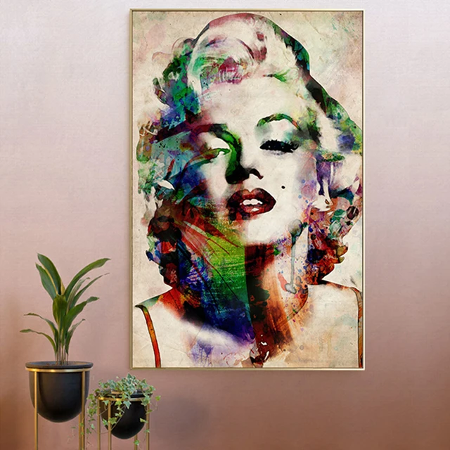 Fashion Star Marilyn Monroe Decoration Posters  1