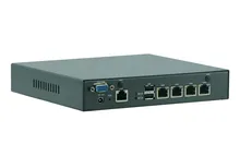 Мини-ПК Celeron J1900 4 ядра сетевой безопасности Управление Desktop маршрутизатор брандмауэра мини-компьютер 4 GbE LAN