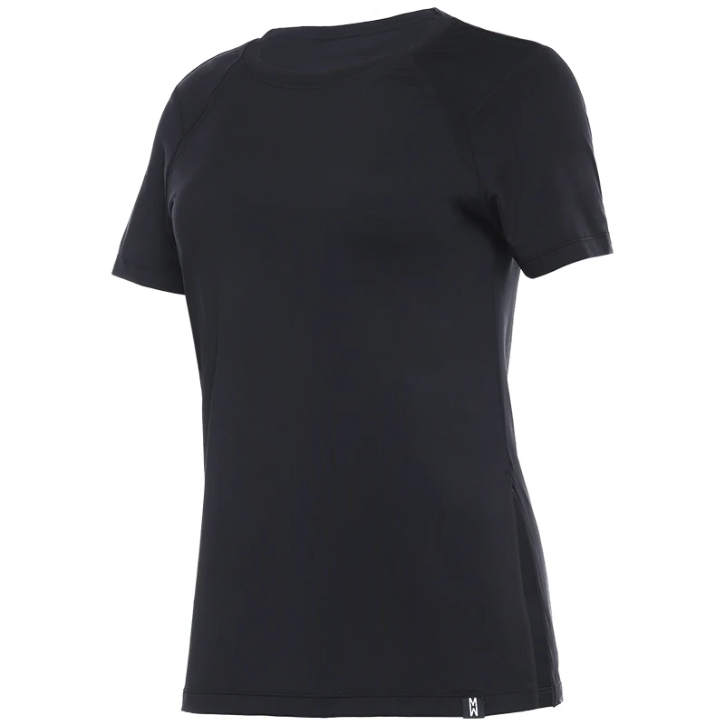 Женские футболки для бега с коротким рукавом, футболки для йоги, фитнеса, быстросохнущие тренировочные футболки для бадминтона - Цвет: FA1802701