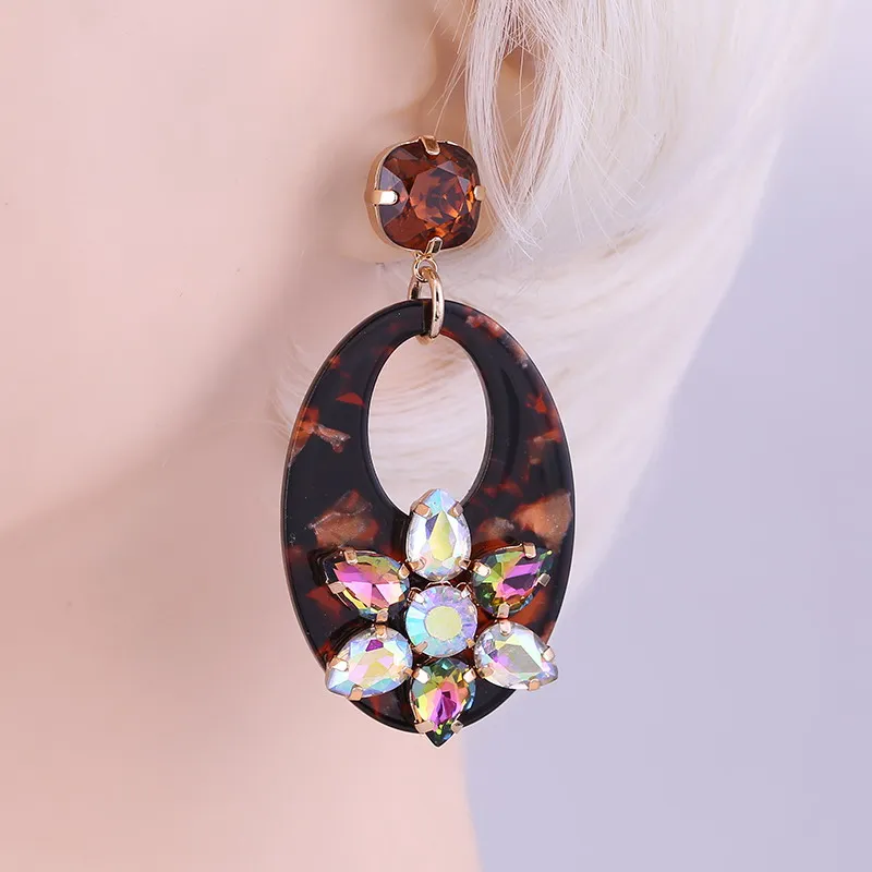 Earrings Dark Brown