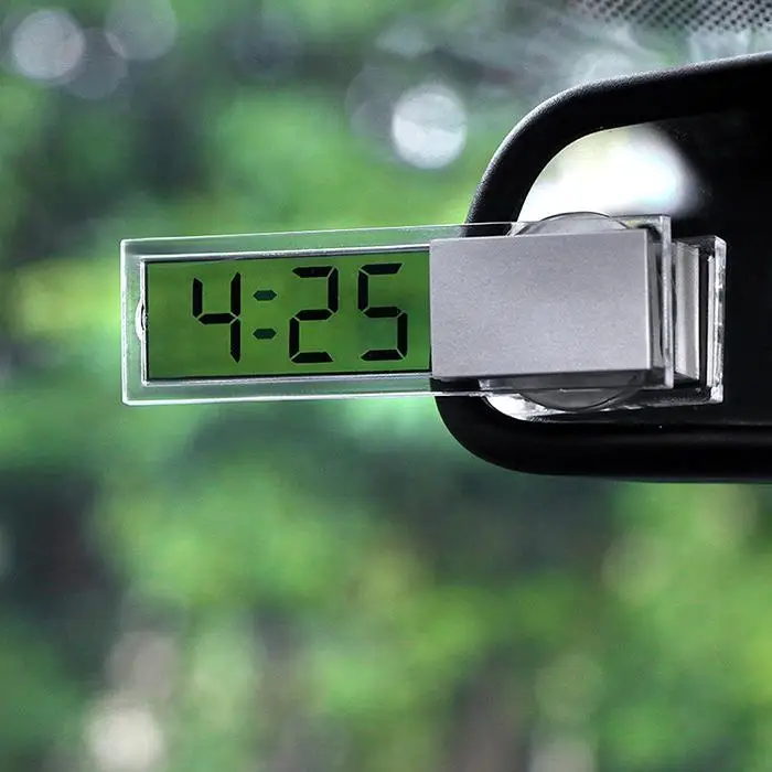 Sailnovo присоска lcd автомобильные цифровые часы прямоугольник авто окна часы osculuum автомобильные цифровые часы аксессуары для автомобиля Стайлинг
