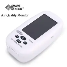 SMART SENSOR Air Quality Monitor Gas Meter PM2.5 HCHO TVOC TEMP Detector Analyzer Handheld Tester Temperature Humidity Testing SMART SENSOR Air Quality Monitor Gas Meter PM2.5 HCHO TVOC TEMP Detector Analyzer Handheld Tester Temperature Humidity Testing