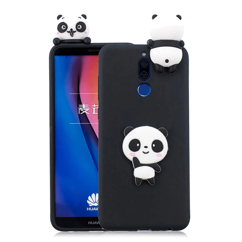 Мягкий силиконовый чехол из ТПУ для Huawei Mate 10 Lite P10 P20 P30 Pro P8 2017 с 3d изображением