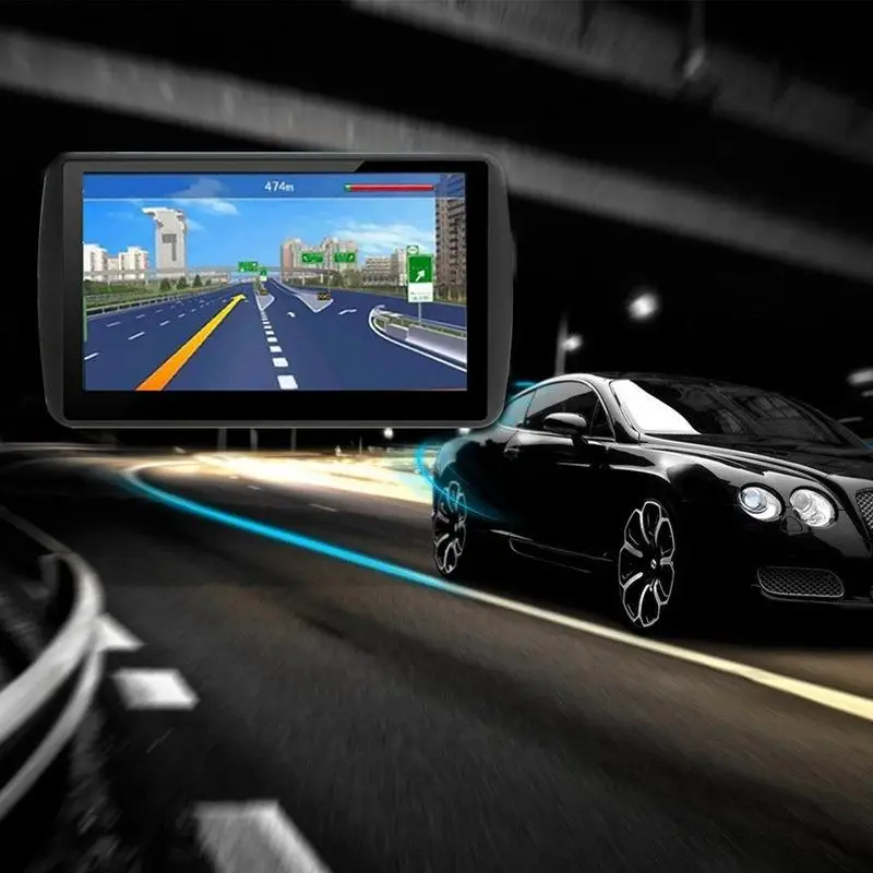 Beesclover 7 дюймов ЖК дисплей True Цвет емкостный Сенсорный экран автомобиля gps