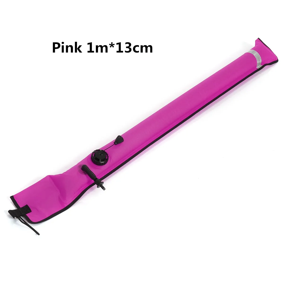 1mx13cm pink Дайвинг поверхностный маркер буй SMB подводный сигнал безопасности буй поплавок надувная трубка колбаса погружение плавучести - Цвет: 1mx13cm pink
