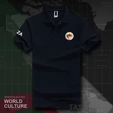 Рубашки поло для мужчин с коротким рукавом, белый бренд, с принтом, для страны, хлопок, nation Dzayer 20