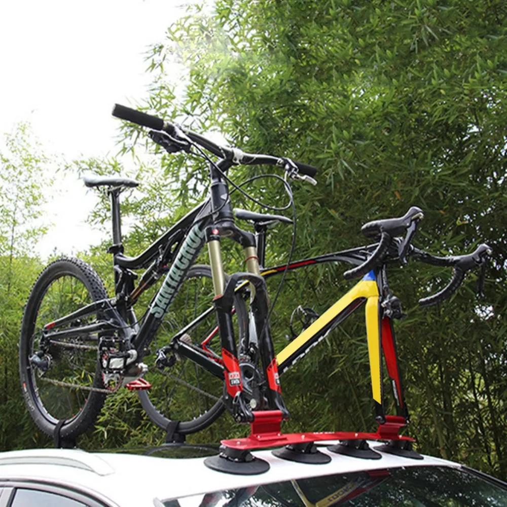 

Bicycle Rack Roof-Top Suction Bike Car Rack Carrier Quick Installation Sucker Roof Rack For MTB Mountain Bike Road Bike Parts