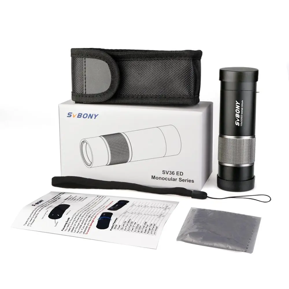 SVBONY 10x32 ED Monocular Extra-Low Dispersion