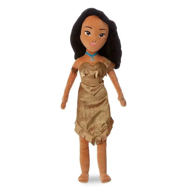 Принцесса Кукла Русалочка Рапунцель Pocahontas Моана Белоснежка плюшевые куклы для девочек игрушки подарки - Цвет: Pocahontas