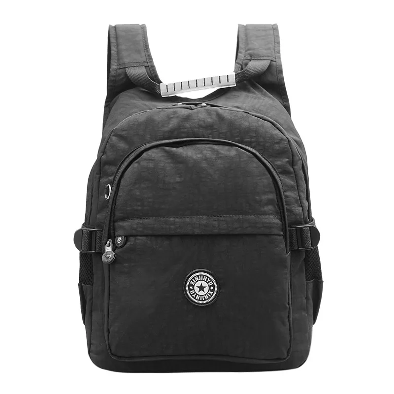 

2019 New Nylon Backpacks Student Shoulder Bags Casual Mochina Middle School Bags Mochila