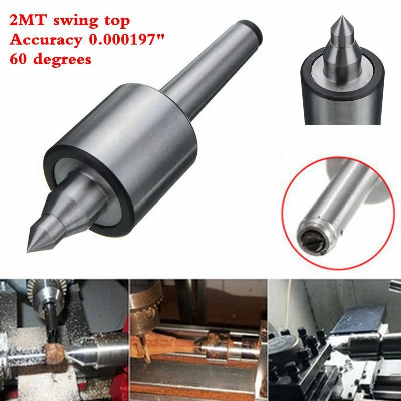 CNC центр дрель 2MT 0,000197 "ЧПУ точность длинные Шпиндельный Токарный Станок LIVE центр Морзе #2 станки интимные аксессуары поворотный revol