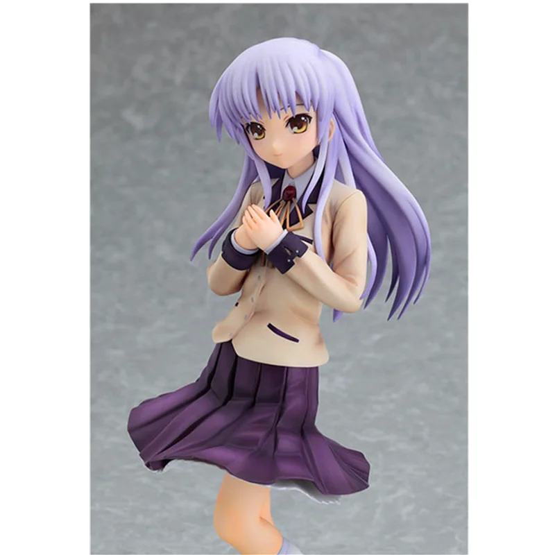 20 см Angel Beats Аниме Фигурка Тачибана Канаде фигурка школьная форма Ver красивые куклы для девочек с коробкой F228