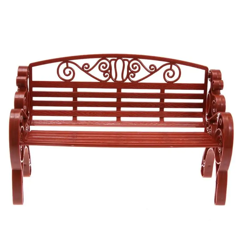 Miniatures Fairy Garden Park Bench Chair Mini Park Plastic Dollhouse Decor Furniture Accessories Kid Toy Pretend Play Tools Gift Miniatures Fairy Garden Park Bench Chair Mini Park Plastic Dollhouse Decor Furniture Accessories Kid Toy Pretend Play Tools Gift