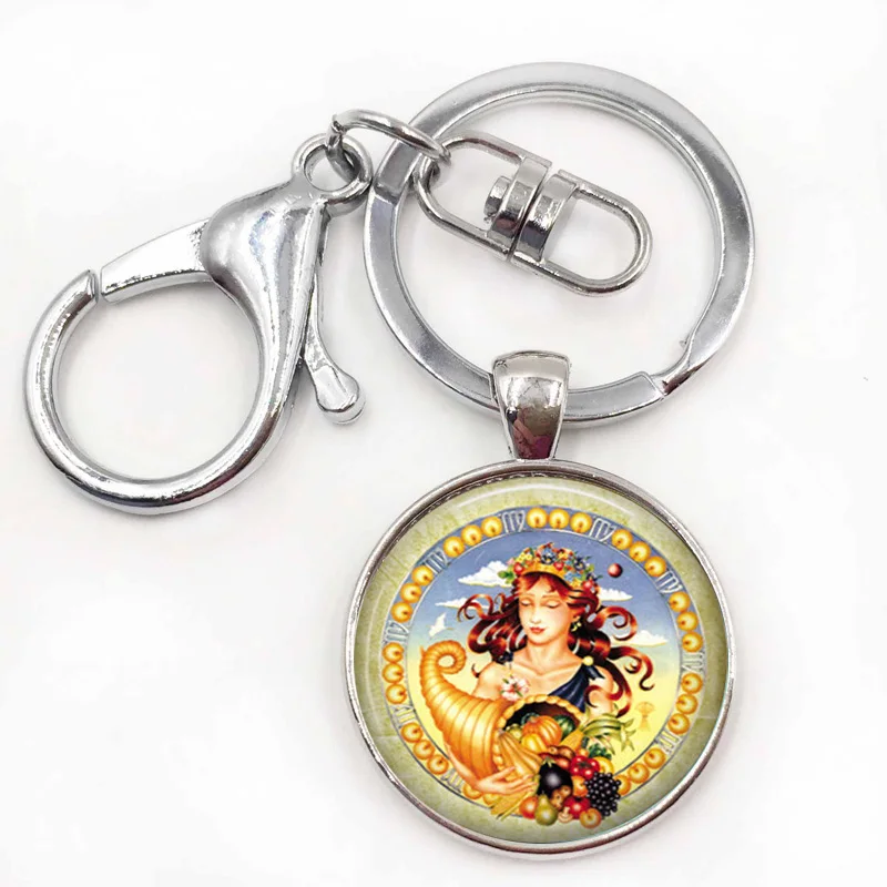 10silver keychain.