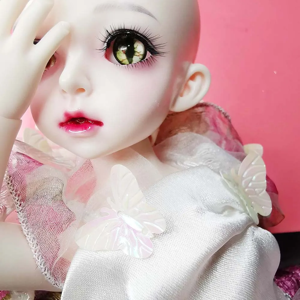 Bjd глаза для 1/3 1/4 1/6 sd BJD куклы игрушки желтая полоска крови Кот печати пластиковые защитные Для мальчиков и девочек 14 мм 16 мм 18 мм/22 мм/глаза