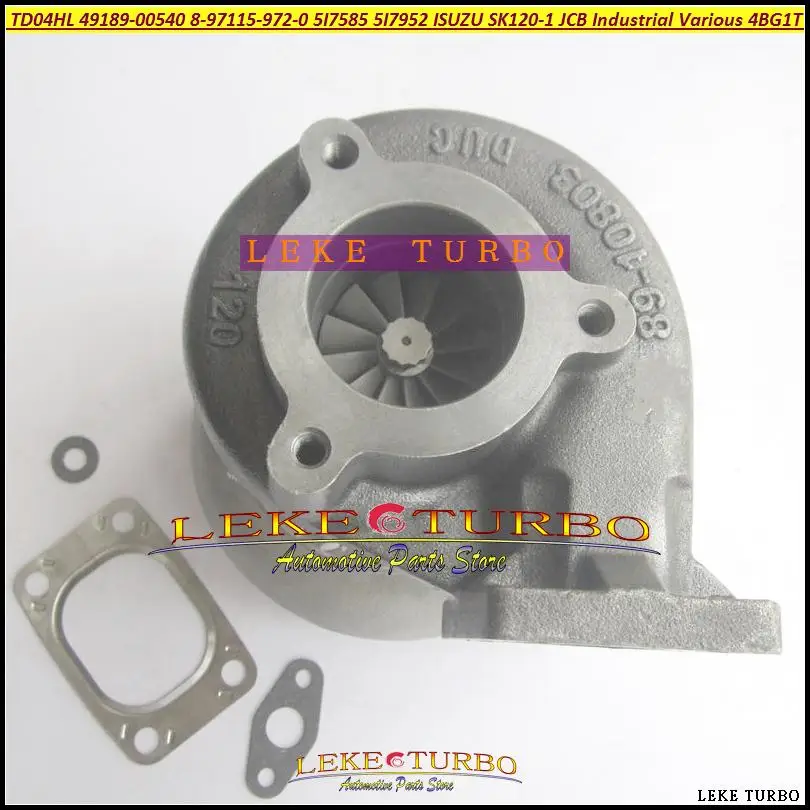 Turbo TD04HL 49189-00540 8971159720 5I7585 5I7952  For ISUZU SK120 SK120-1 JCB Industrial Various Construction 4BG1T (1)
