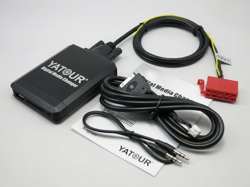Yatour YT-M07 для iPod iPhone USB SD AUX цифрового мультимедиа для VW Gamma 4 головное устройство с радио 10-контактный аудио Автомобильный MP3-плеер