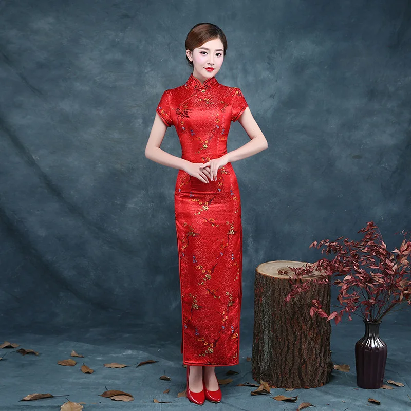 Aliexpress.com : Buy Satin Cheongsam 2018 New Modern Chinese Wedding Aliexpress.com : Buy Satin Cheongsam 2018 New Modern Chinese Wedding