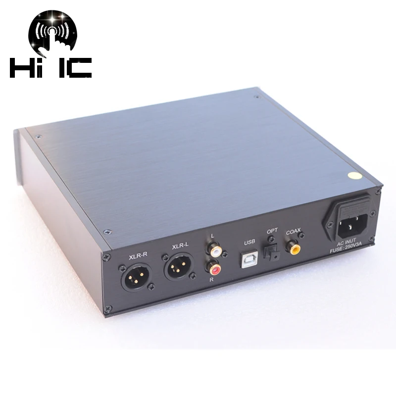 Hi Fi ES9038PRO/ES9028PRO + amanero USB Интерфейс DAC аудиодекодер 32Bit/384 K DSD 64/128/256 XLR Сделано в Китае