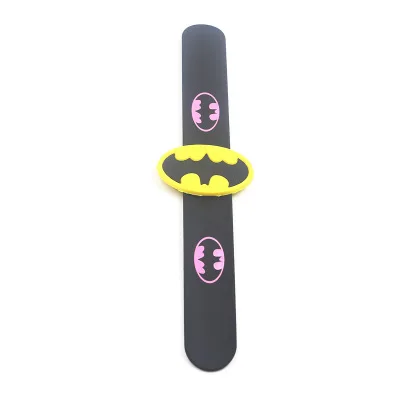 5 шт силиконовый браслет супергероя Marvel Капитан Америка Человек-паук Супермен Бэтмен флеш-браслет подарок - Цвет: G