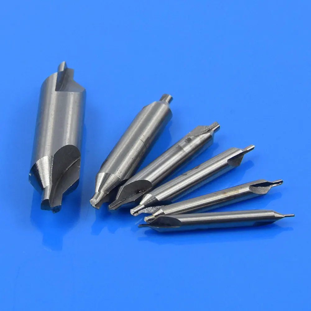 Bit Combined Lathe Mill Center Drill Tackle Kits Set HSS Titanium Coated