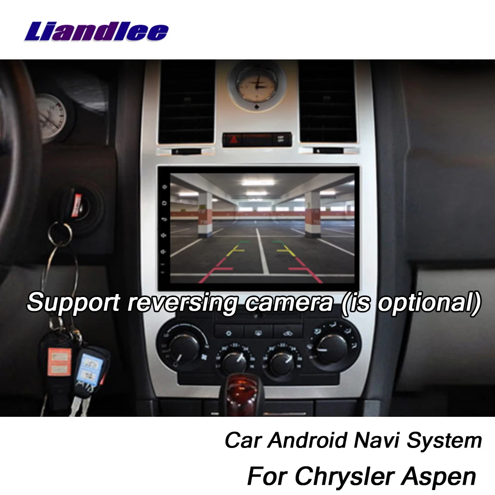 Best Liandlee Car Android System For Chrysler Aspen 2007~2009 Radio Stereo Carplay Camera BT GPS Wifi Navi MAP Navigation Multimedia 10