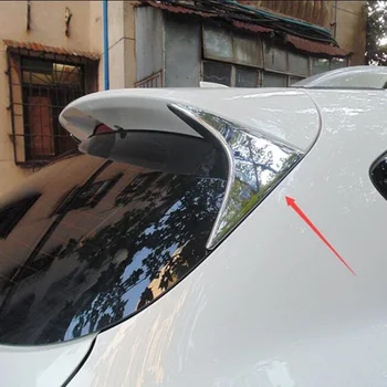 

ABS Chrome Rear Window Trim On The Tail Sequin Triangle Fit For Mazda CX-5 CX 5 2013 2014 2015 Car Styling Accessories