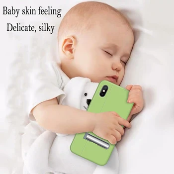 

iPhone xs max mobile phone case Apple XR magnetic stand phone case creative color matching iPhone 6S / 7/8plus protective cover