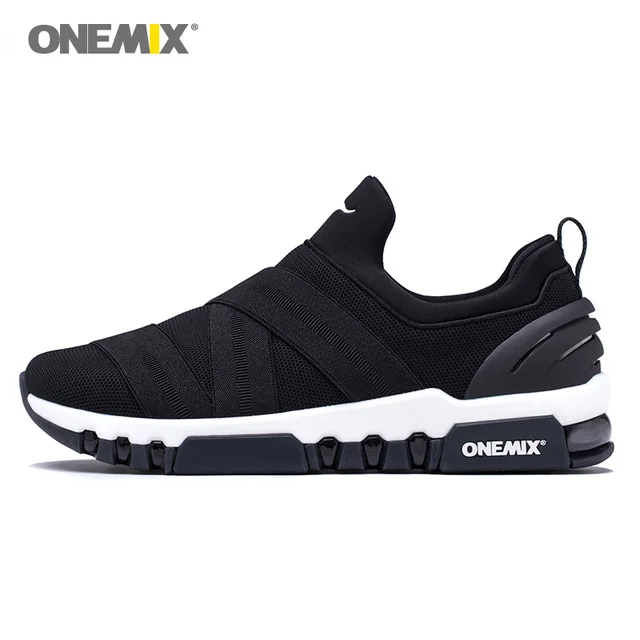 slip on running trainers