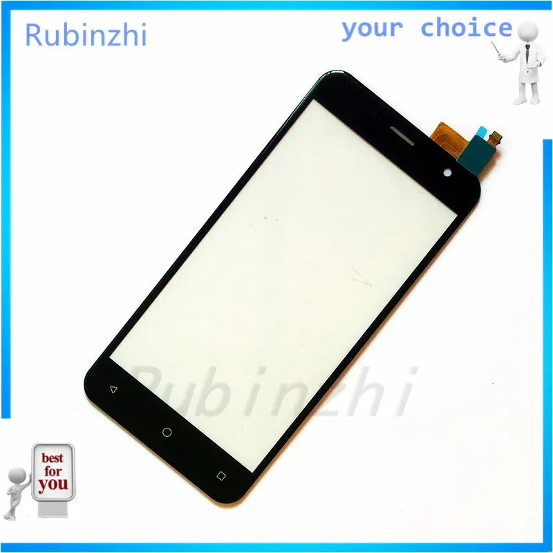 RUBINZHI сенсорный экран дигитайзер для Prestigio Muze B7 PSP7511duo PSP7511 PSP7511 сенсорный экран Duo Передняя стеклянная Сенсорная панель+ лента