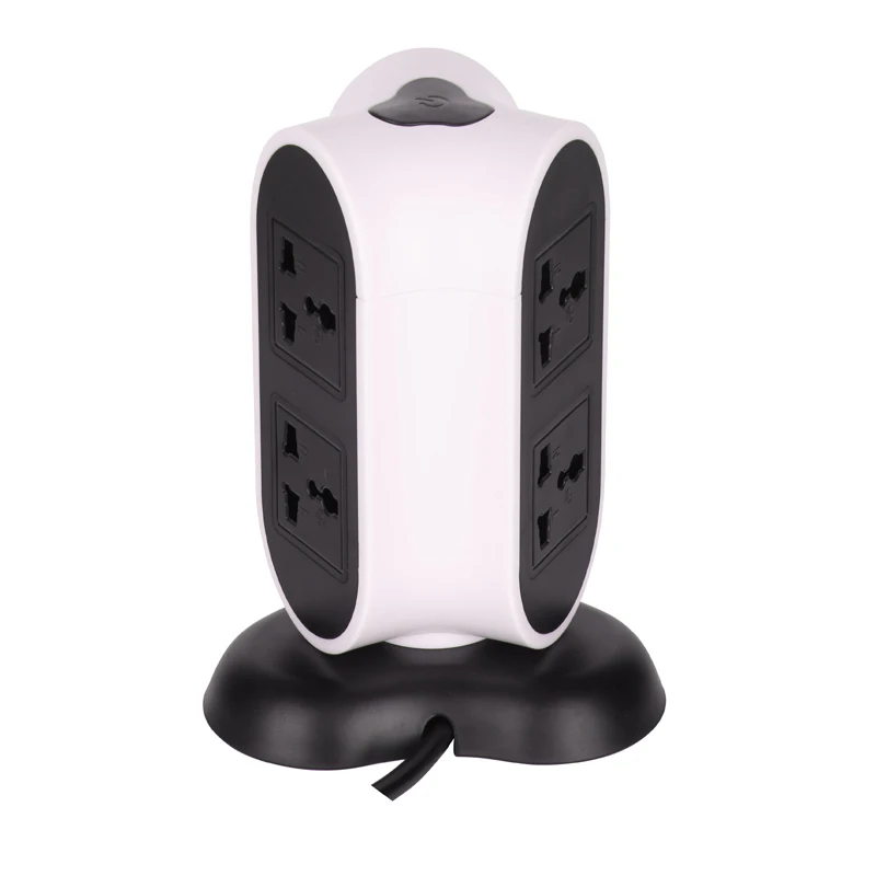 Tour 8 Sockets /& USB Compact électricité Extension Lead Gang prise avec protection