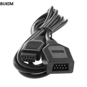 

BUKIM 9 Pin 1.8M/6FT Extension Cable Cord For Sega Genesis 2 Controllers Handle Grip