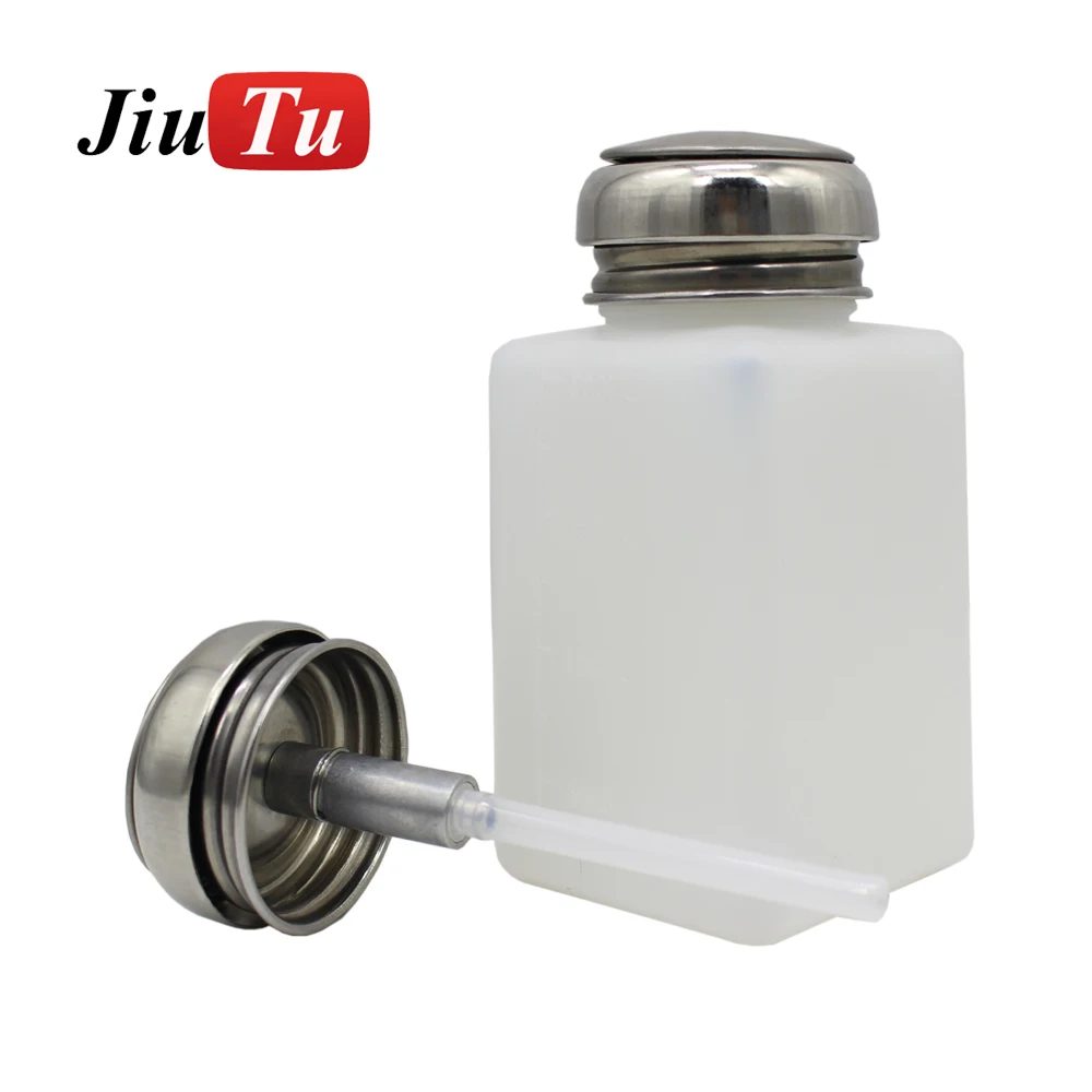 Liquid Alcohol Press Nail Polish Remover Dispenser Cleaner Pumping