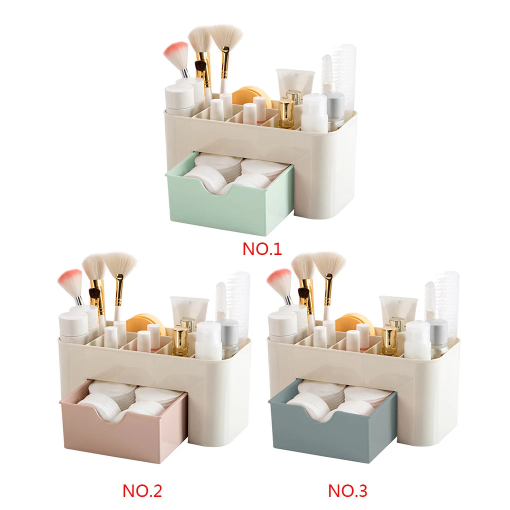 

Mini Makeup Storage Box Cosmetics Case Lipstick Small Box Desktop Organizer Jewelry Container Holder