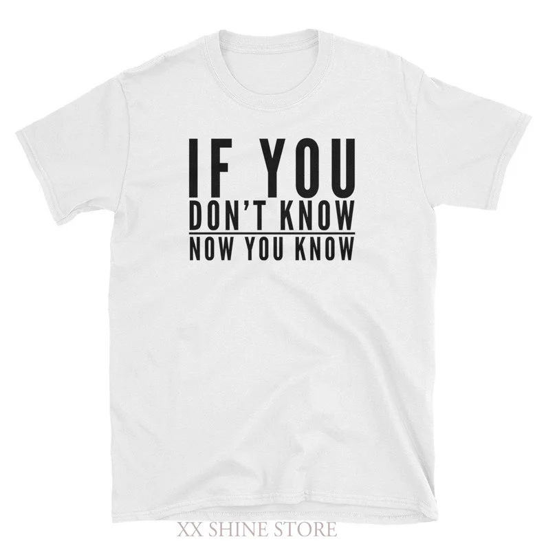 Hip Hop Shirt Notorious BIG If You Dont Know Now Unisex Adult T-Shirt Gift For Men &amp Women | Мужская одежда