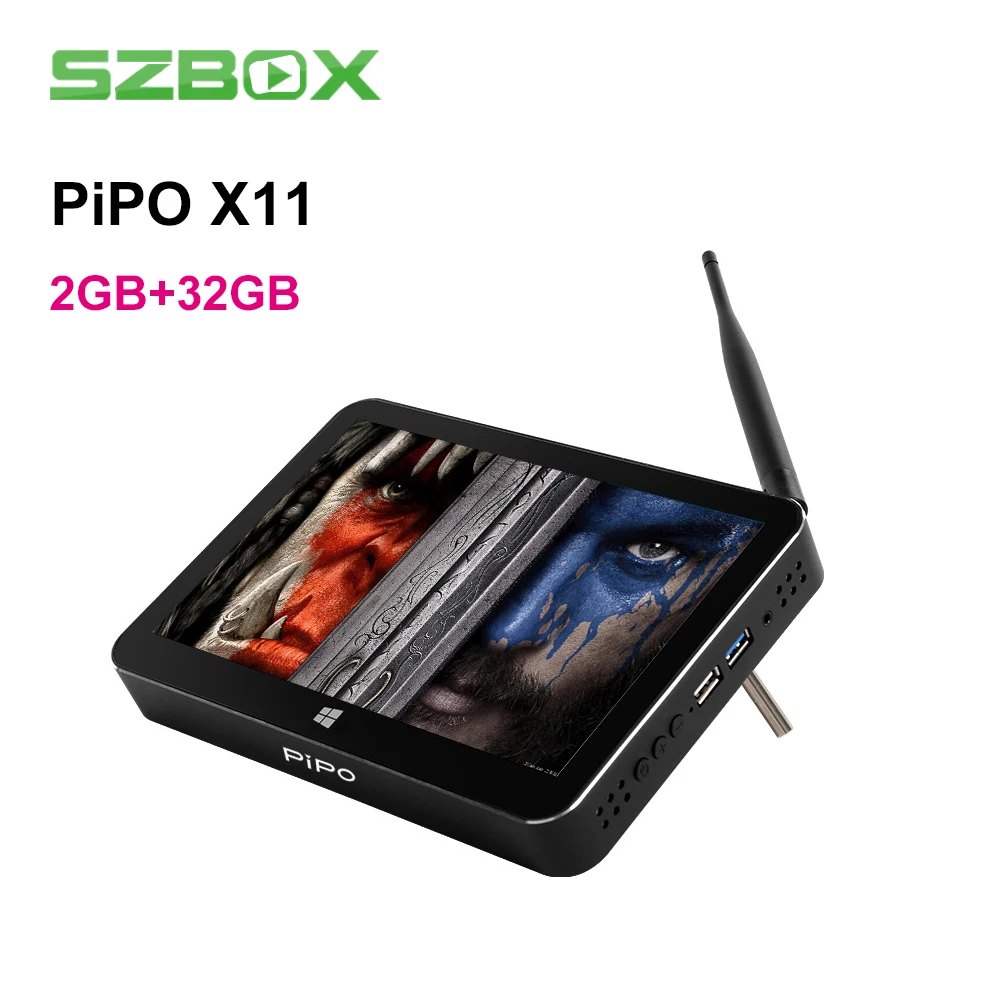 Pipo X11 8,9 дюймов 1920*1200 экран мини ПК 2 ГБ 32 ГБ Android 5,1 Вт 10 Cherry Trail Z8350 с BT4.0 HDMI Wifi smart tv box