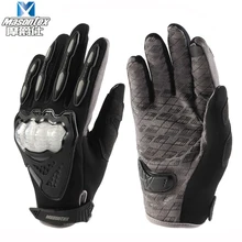 Masontex MT0-35 перчатки для мотогонок светоотражающие велосипедные перчатки с сенсорным экраном Guante перчатки для езды на велосипеде Полный палец