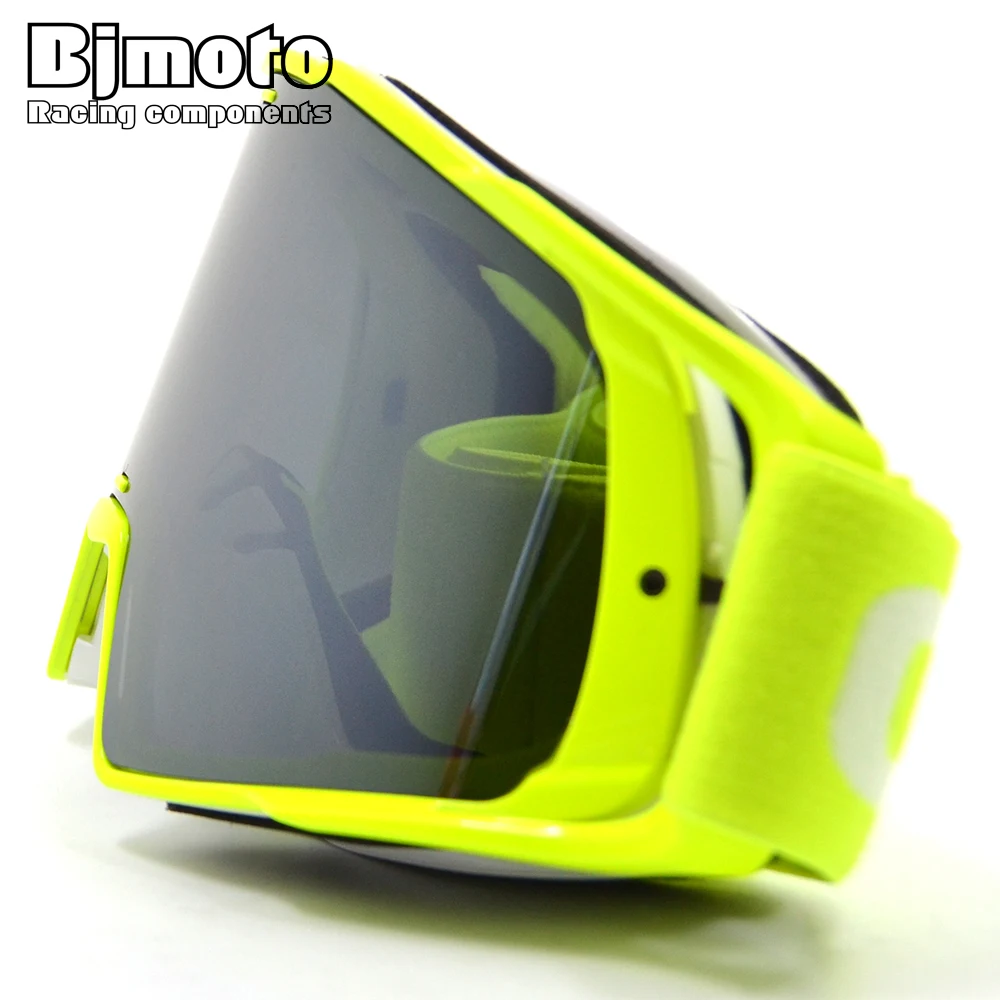 BJMOTO موتوكروس حملق موتور نظارات الدراجة عبر مرنة للدراجات النارية نظارات التزلج زجاج خمر ريترو نظارات