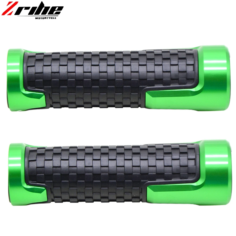 

7/8'' 22MM Motorcycle CNC handle grips handlebar ends For KAWASAKI Z650 2017 2018 Motorcycle Handle grip ends Handlebar Grips