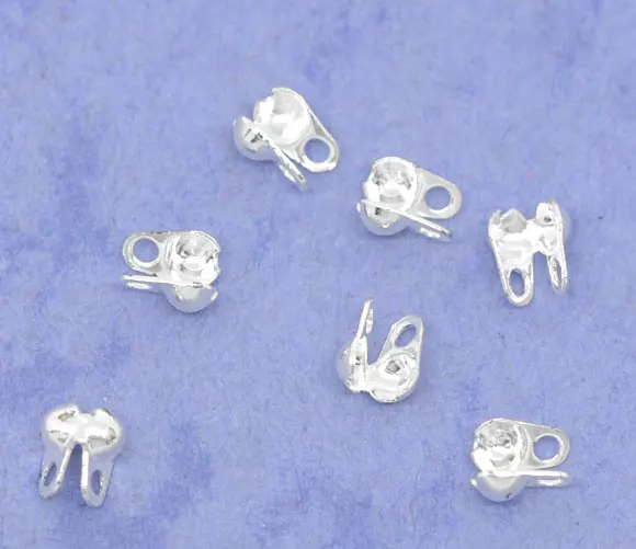 6 tapas cadenas cierre cierre roscado 11 x 4,5 mm silberf.