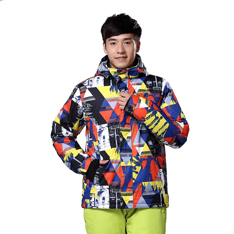 

Men Skiing Jackets Outdoor Sport Ski Jackets Snowboarding Hiking Camping Waterproof Sportswear Climbing Thermal Coat q1SKT28