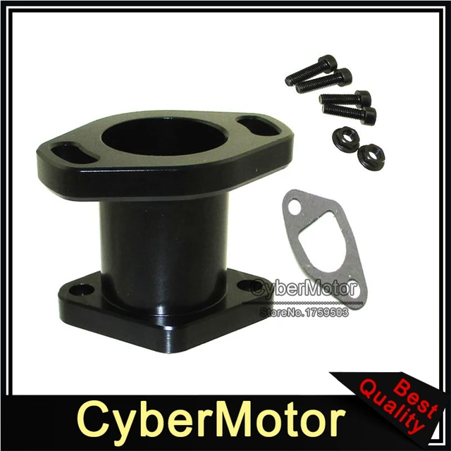 Racing Intake Pipe Inlet Manifold With Screw Bolts For Chinese 196cc Clone Engine Mini Bike Go Kart Predator 212cc Honda GX200