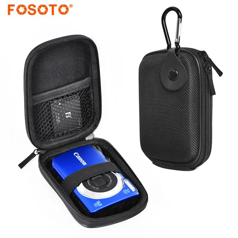 Fosoto R2 водонепроницаемая сумка для видео DSLR камеры, сумка через плечо, чехол с ремешком для микрофона nikon Coolpix P530 P520 L840