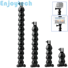 Гибкий монопод для камер GoPro Hero SJCAM Xiaoyi мини селфи палка с держателем для телефонов Iphone Xiaomi Android